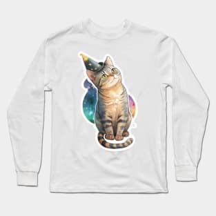 Wizard Cat Long Sleeve T-Shirt